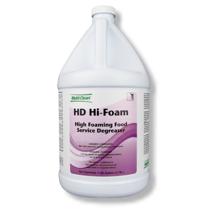 H.D. Hi-Foam Food Service Degreaser