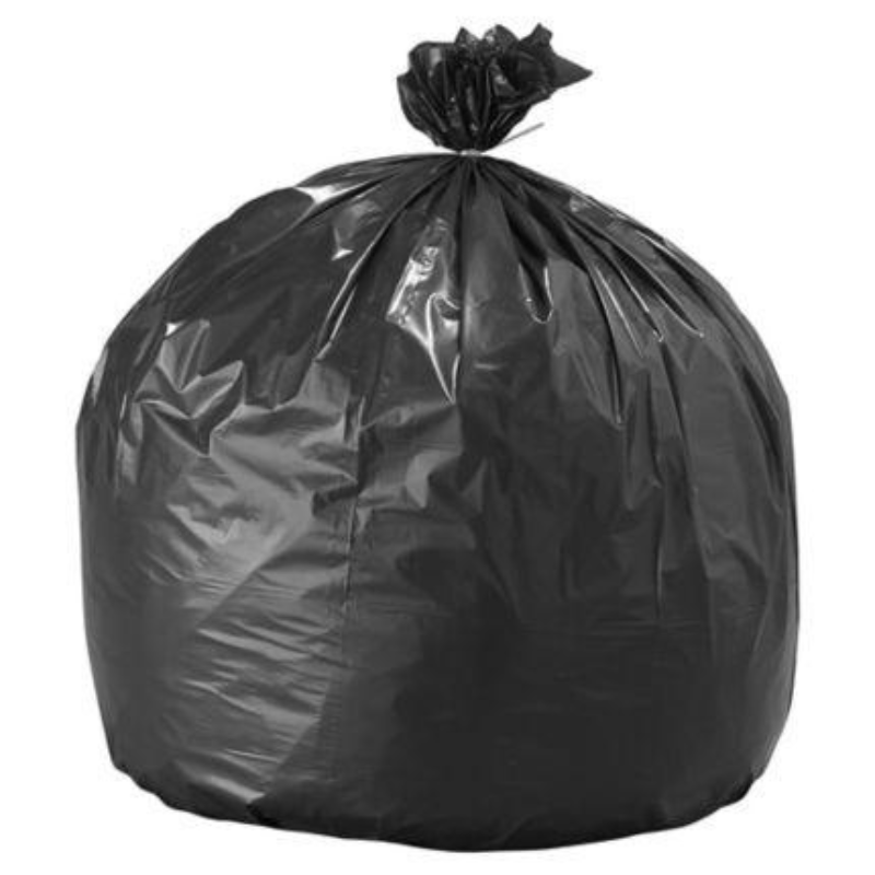 35 x 50 Black 3MIL Actual Garbage Bags (100/CS)
