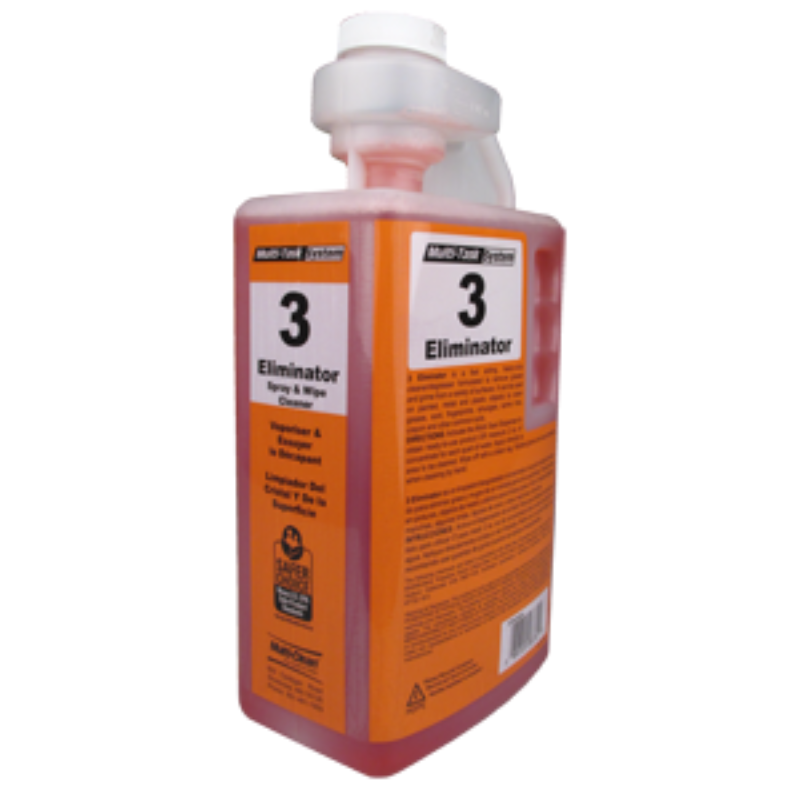 3 Eliminator 3 Foaming Spray & Wipe Cleaner