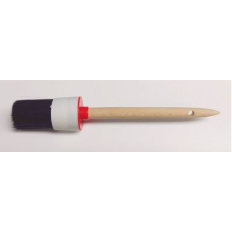 Black Bristle Round Vent Brush 11