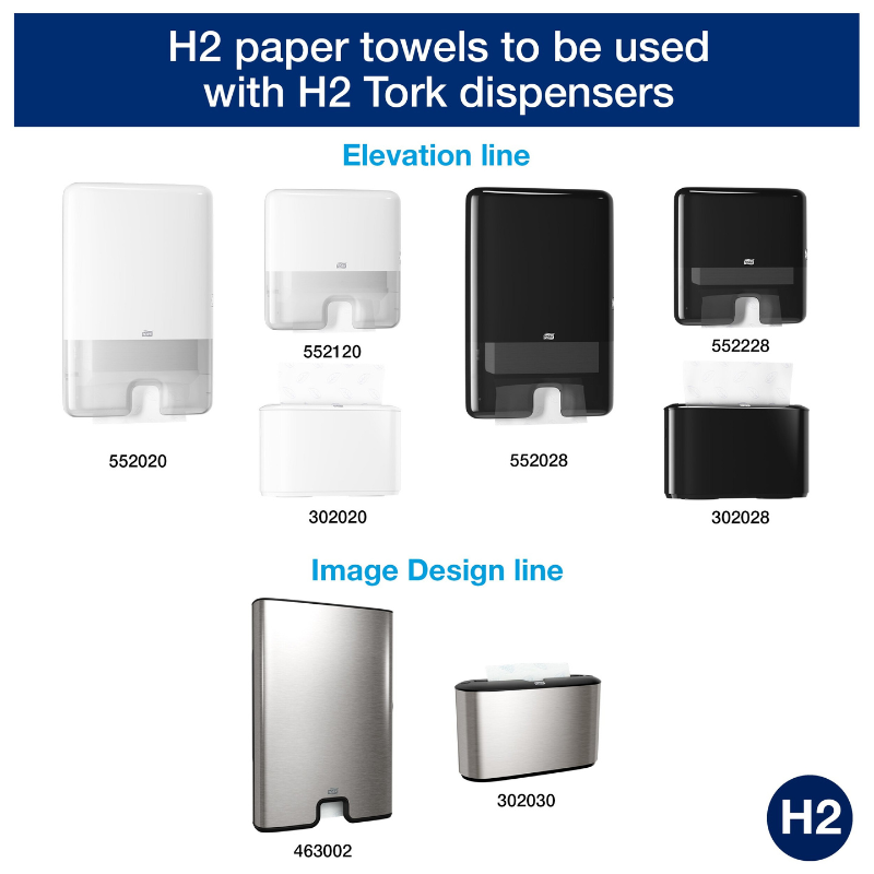 Tork Advanced 3-Panel Multifold Hand Towels