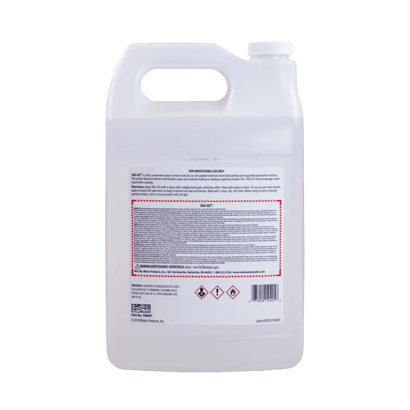 Tar Get, Tar Wax and Grease Remover