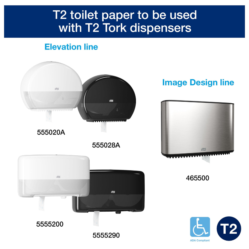 Tork Advanced Mini Jumbo Bath Tissue