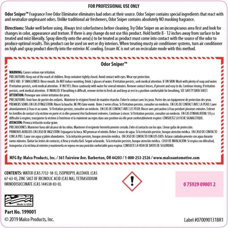 Odor Sniper RTU