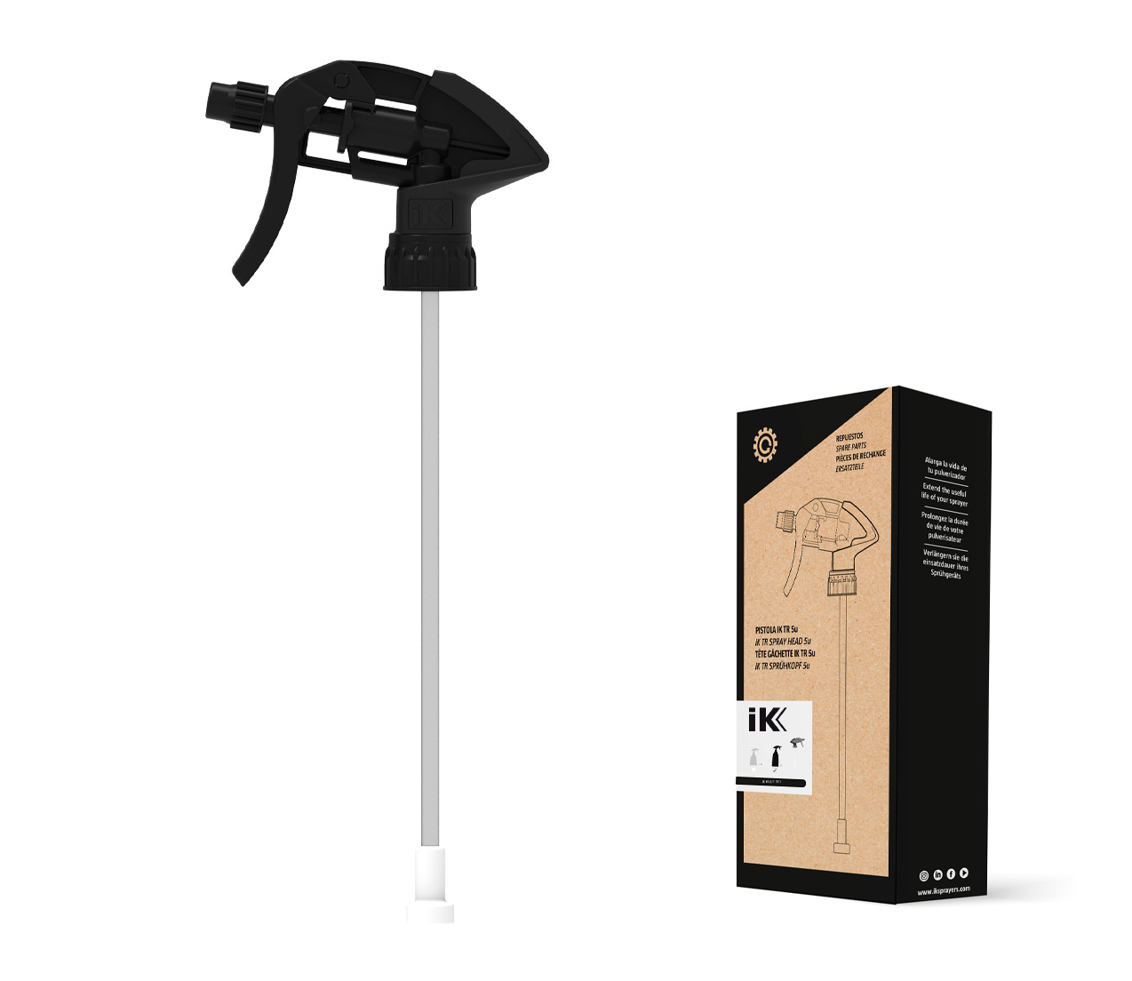 IK Sprayers; Spray Trigger Head Multi TR1 (5 Triggers)