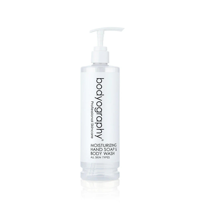 Bodyography Blanc Moisturizing Hand Soap & Body Wash LOCK Pump Bottle 400mL