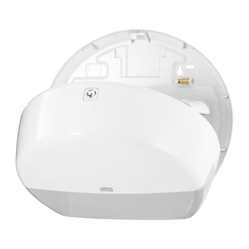 Tork Mini Jumbo Bath Tissue Roll Dispenser, with Reserve T2