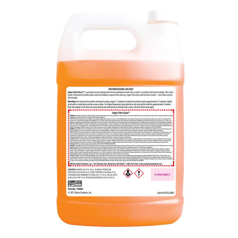 Super-Citra Clean Tar, Wax And Grease Remover