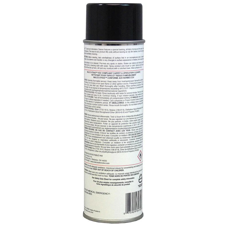 Xtrax Carpet & Upholstery Aerosol Cleaner