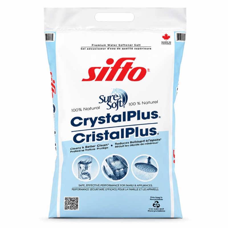 Sifto Crystal Plus Water Softening Salt, Pellets